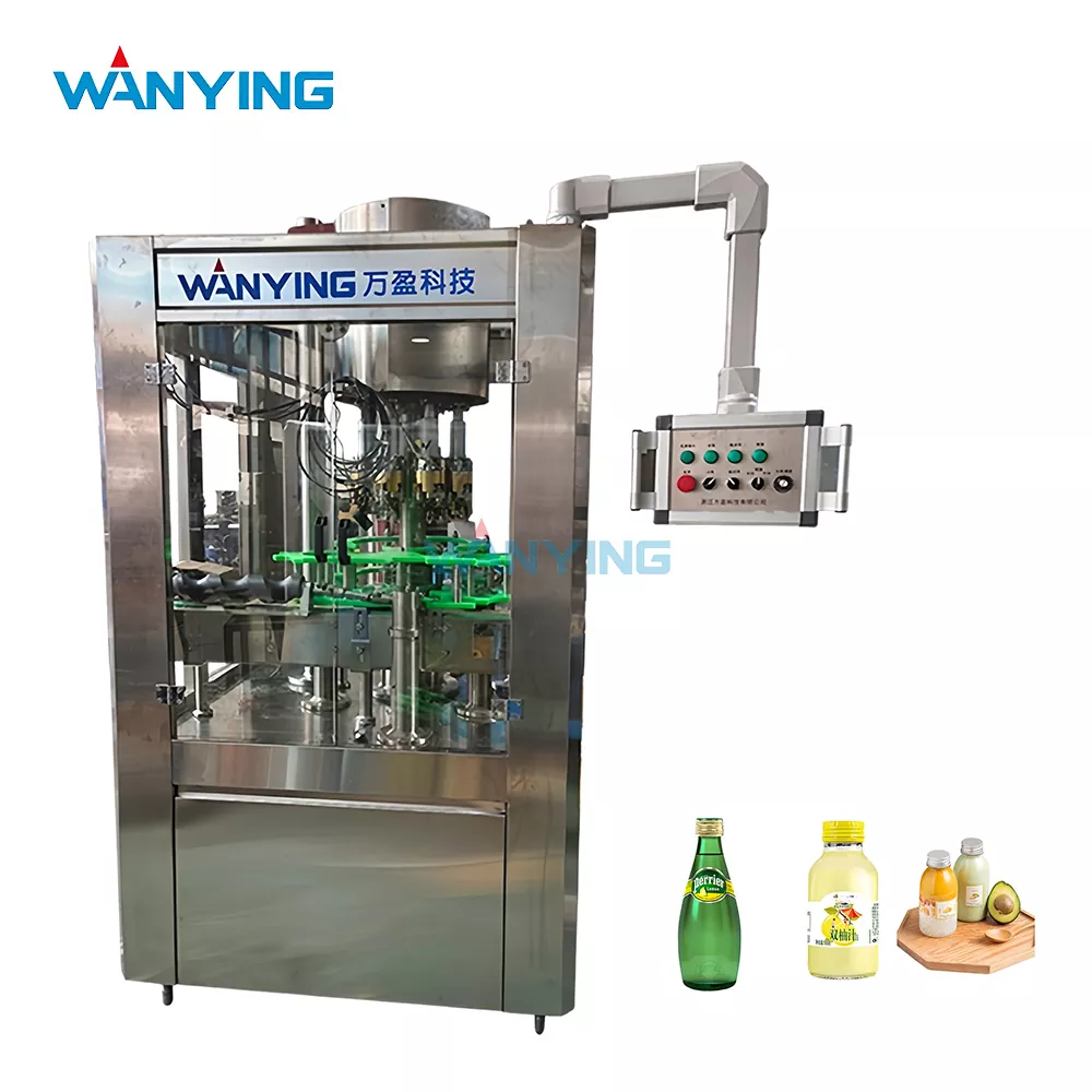 Aluminum Screw Capping Machine for Glass Bottles