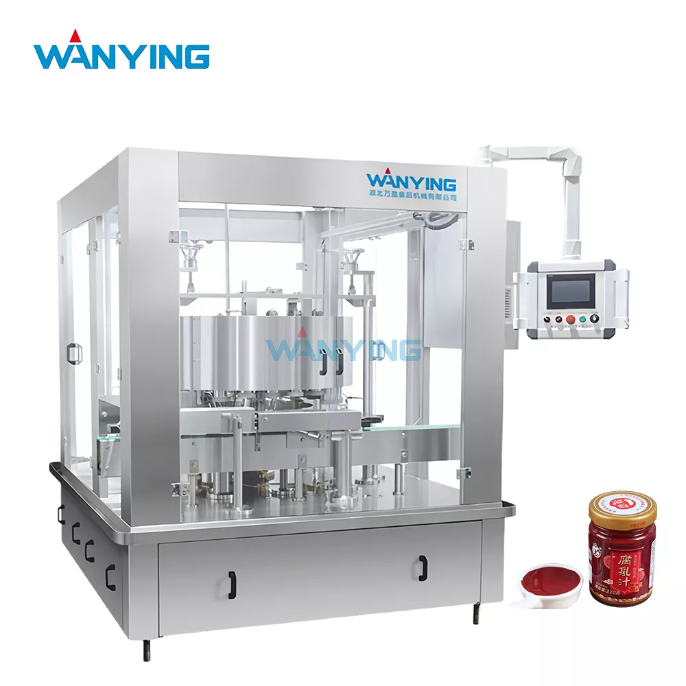Fermented Bean Curd Jar Mouth Cleaning Machine
