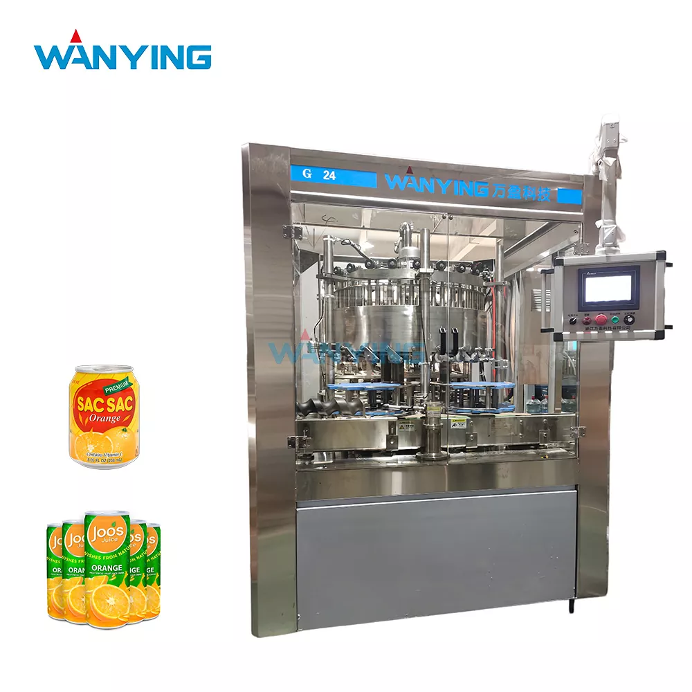 Fruit Pulp Filling Machine for Aluminum Cans