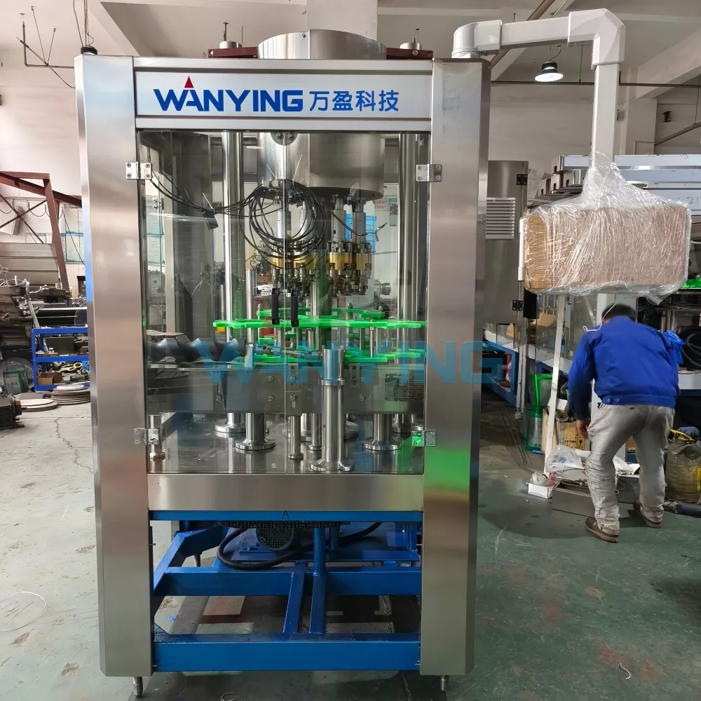 Aluminum Screw Capping Machine for Glass Bottles