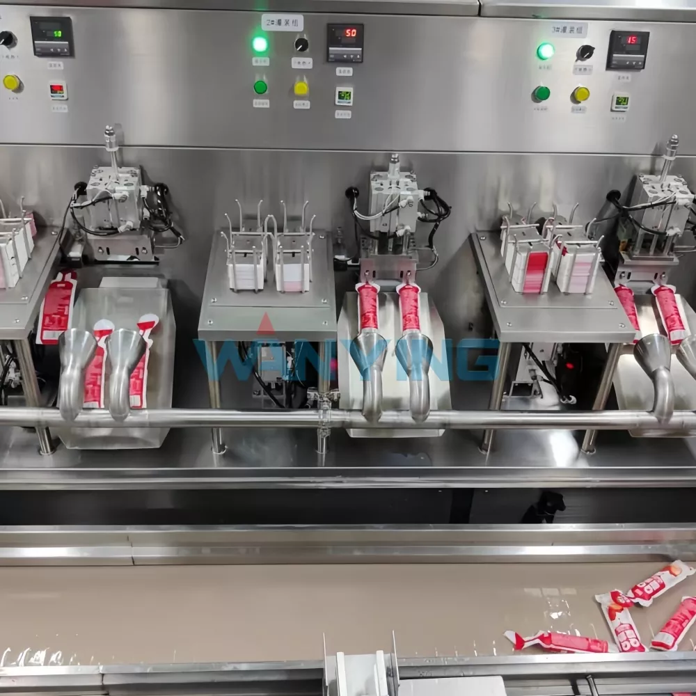 Stick-pack filling machine