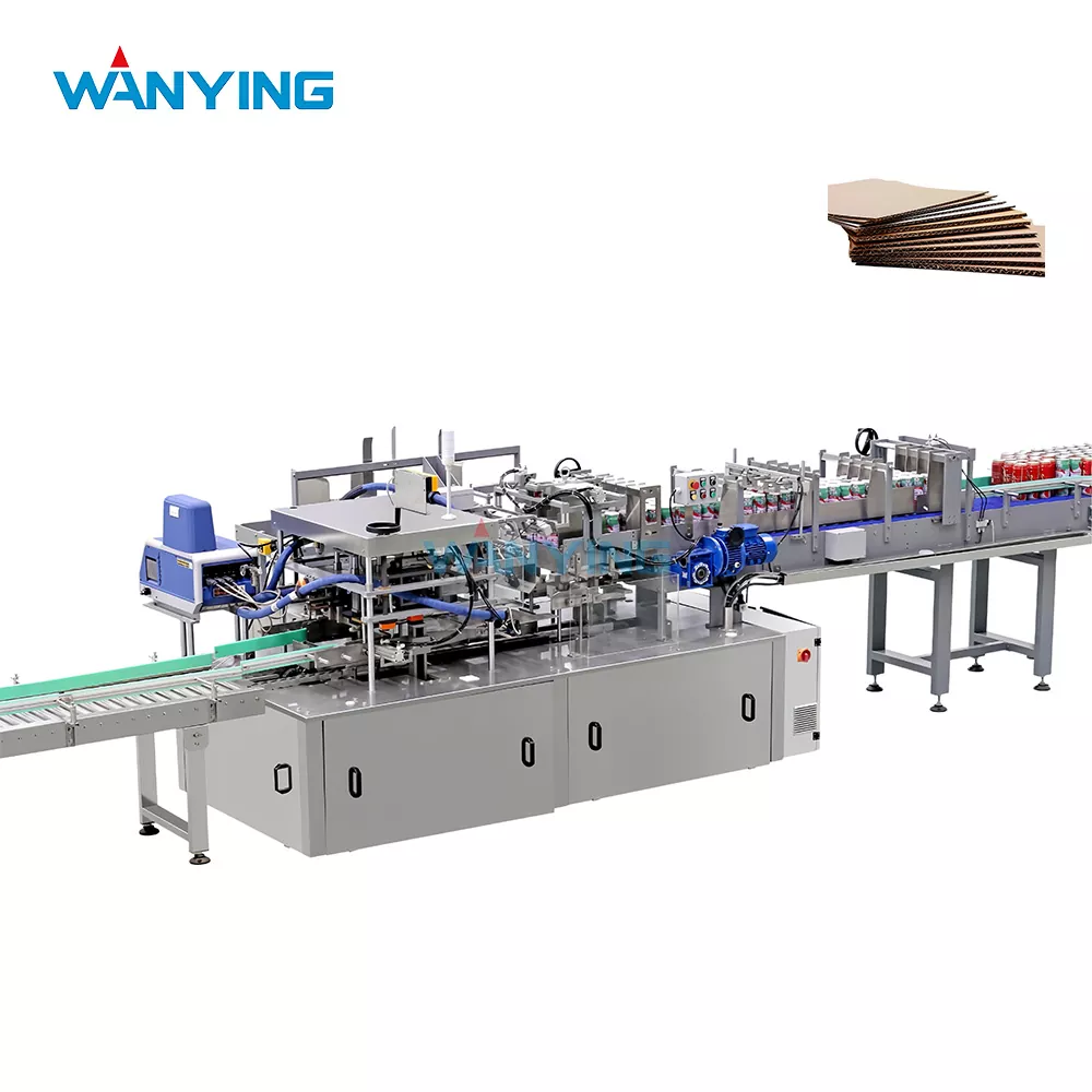 One-Piece Wrap-Around Case Packer