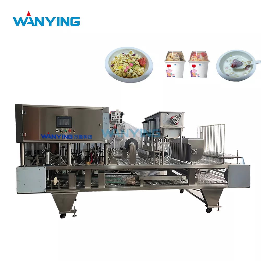 Yogurt and Cereal Filling Machine